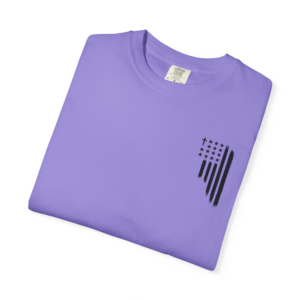 ASG All Stars | Garment-Dyed T-Shirt with Distressed Flag