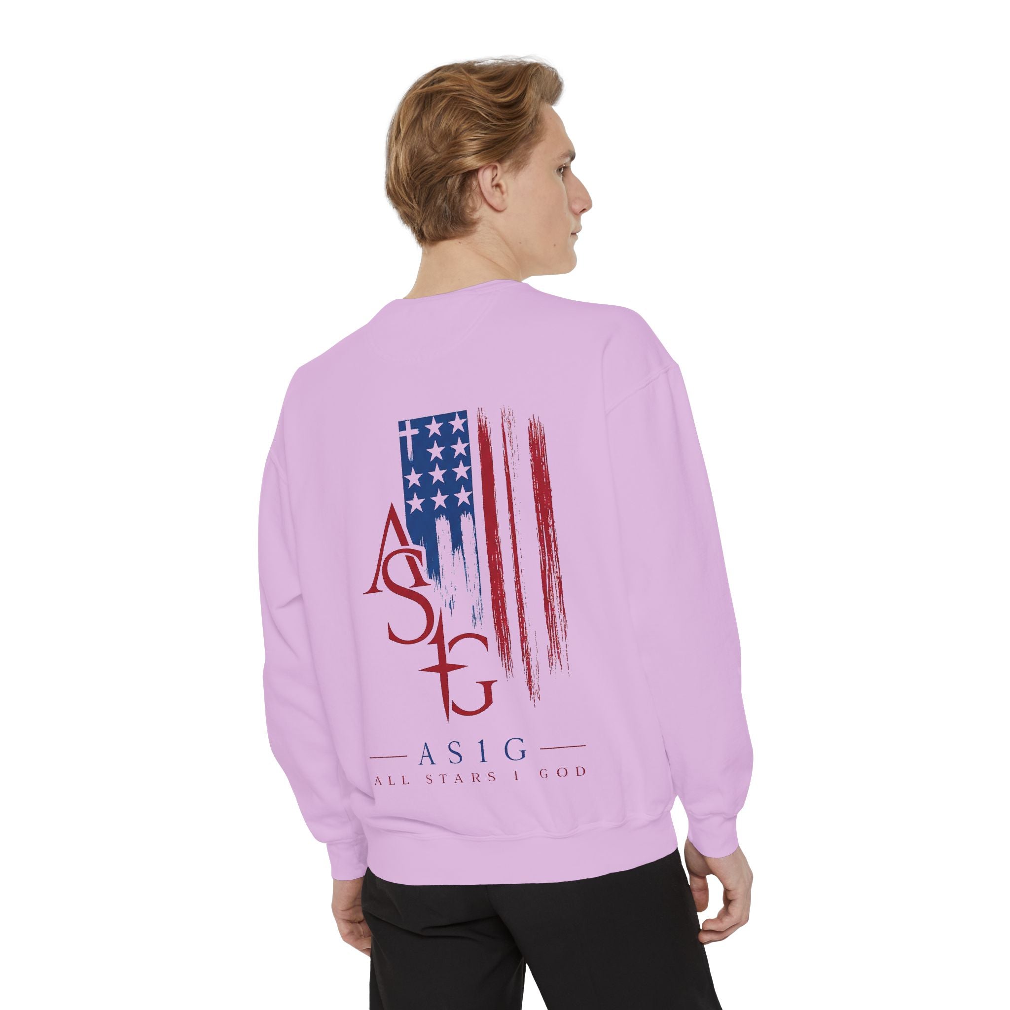 Unisex Garment-Dyed Sweatshirt