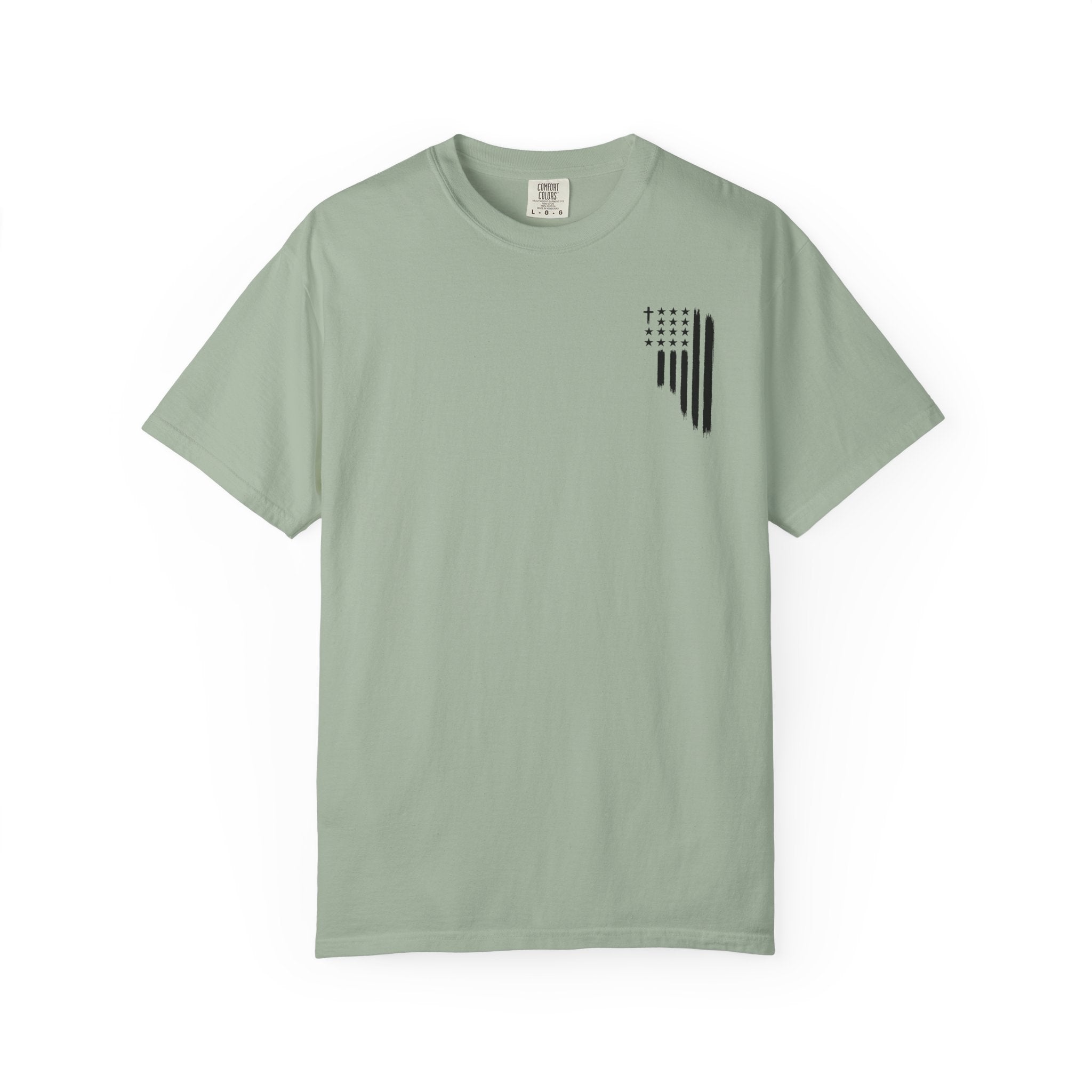 ASG All Stars | Garment-Dyed T-Shirt with Distressed Flag