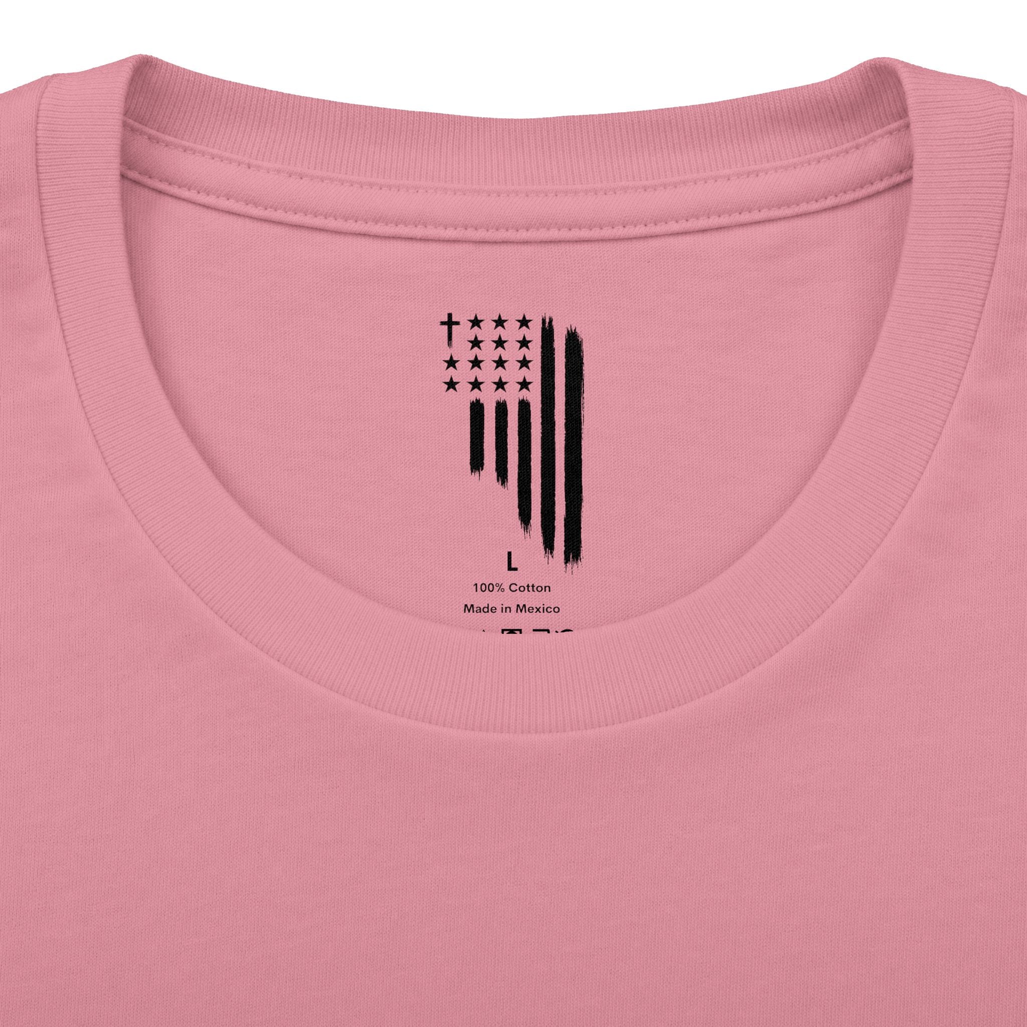 ASIG All Stars Club Flag Graphic Tee — Vintage Monochrome Patriotic T‑Shirt