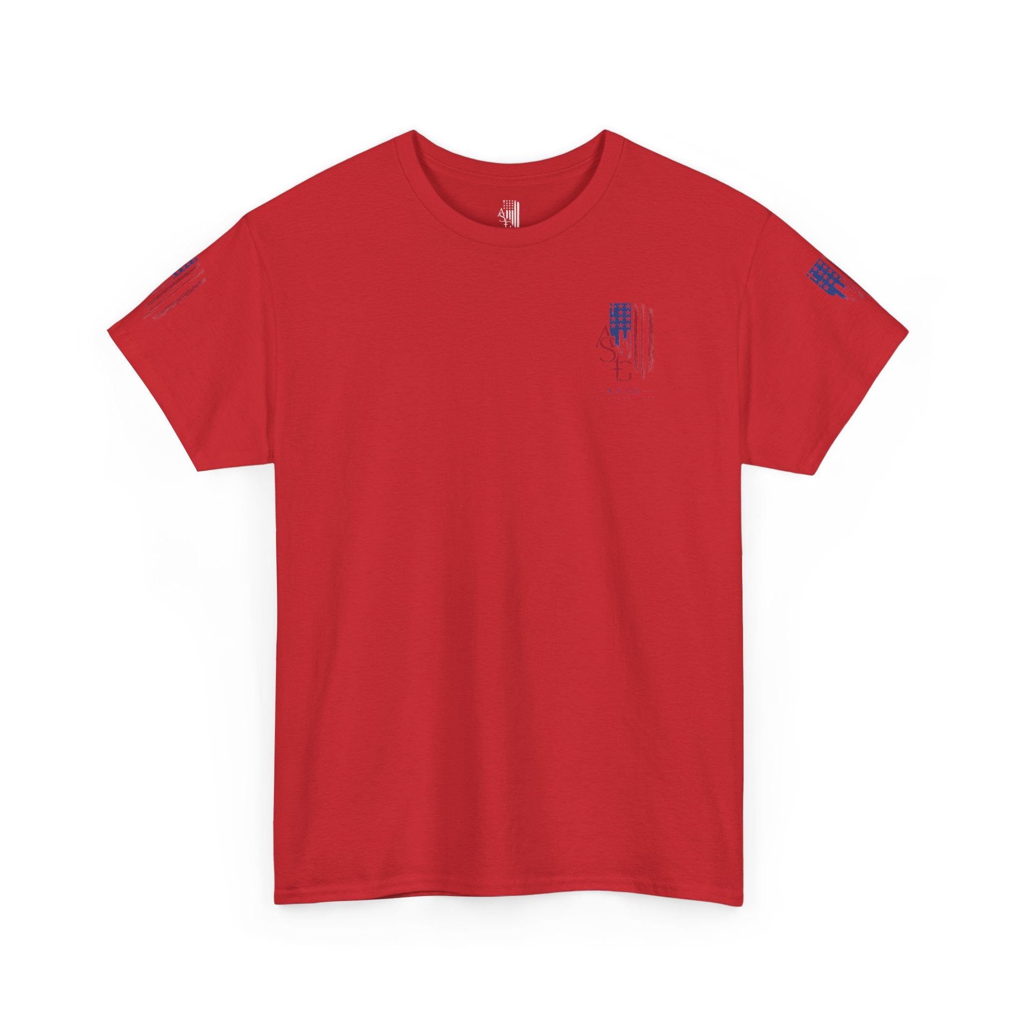 American Flag Distressed Tee - Patriotic USA Shirt for 4th of July