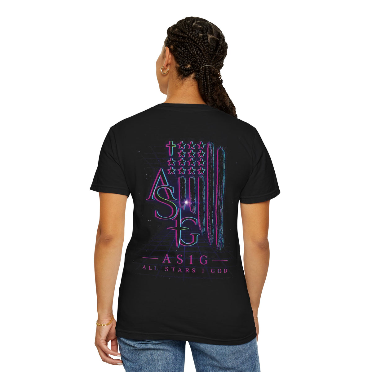 All Systems Go Vintage Flag T-Shirt