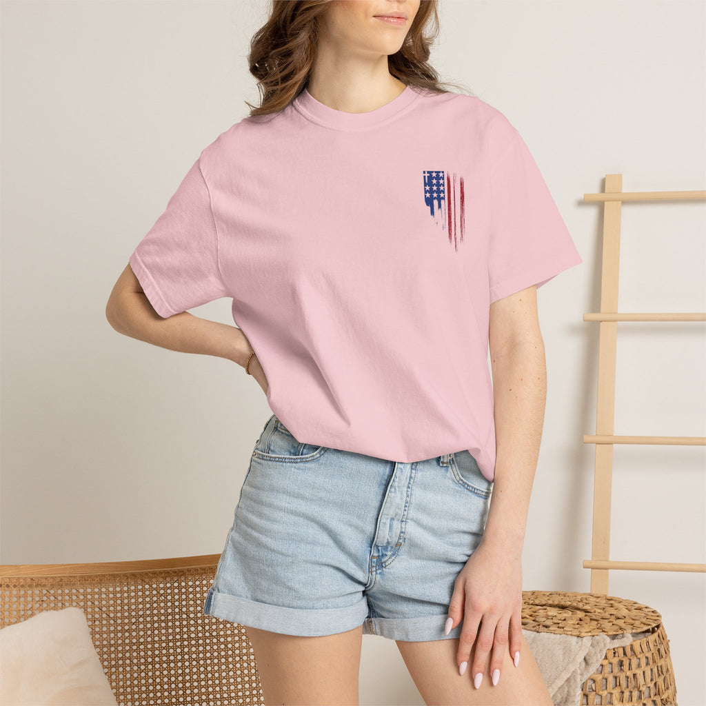All Stars & God American Flag T-Shirt — ASG Patriotic Graphic Tee