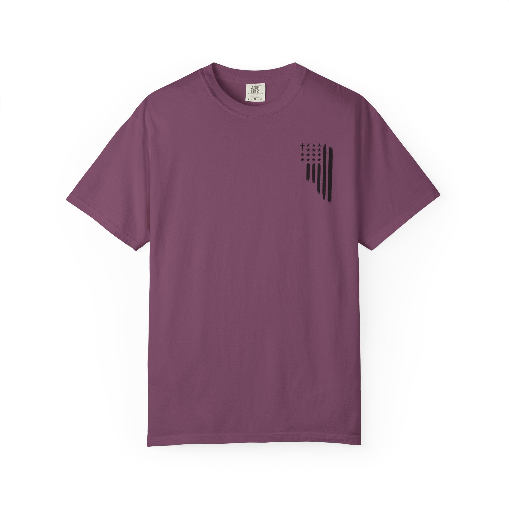 ASG All Stars | Garment-Dyed T-Shirt with Distressed Flag