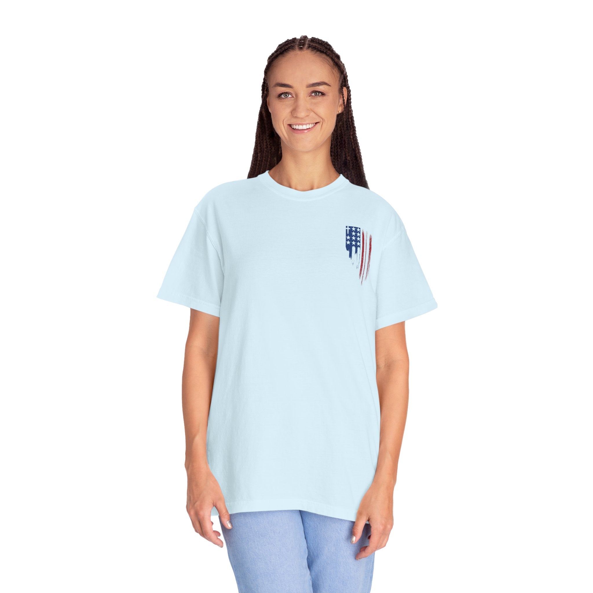 All Stars & God American Flag T-Shirt — ASG Patriotic Graphic Tee