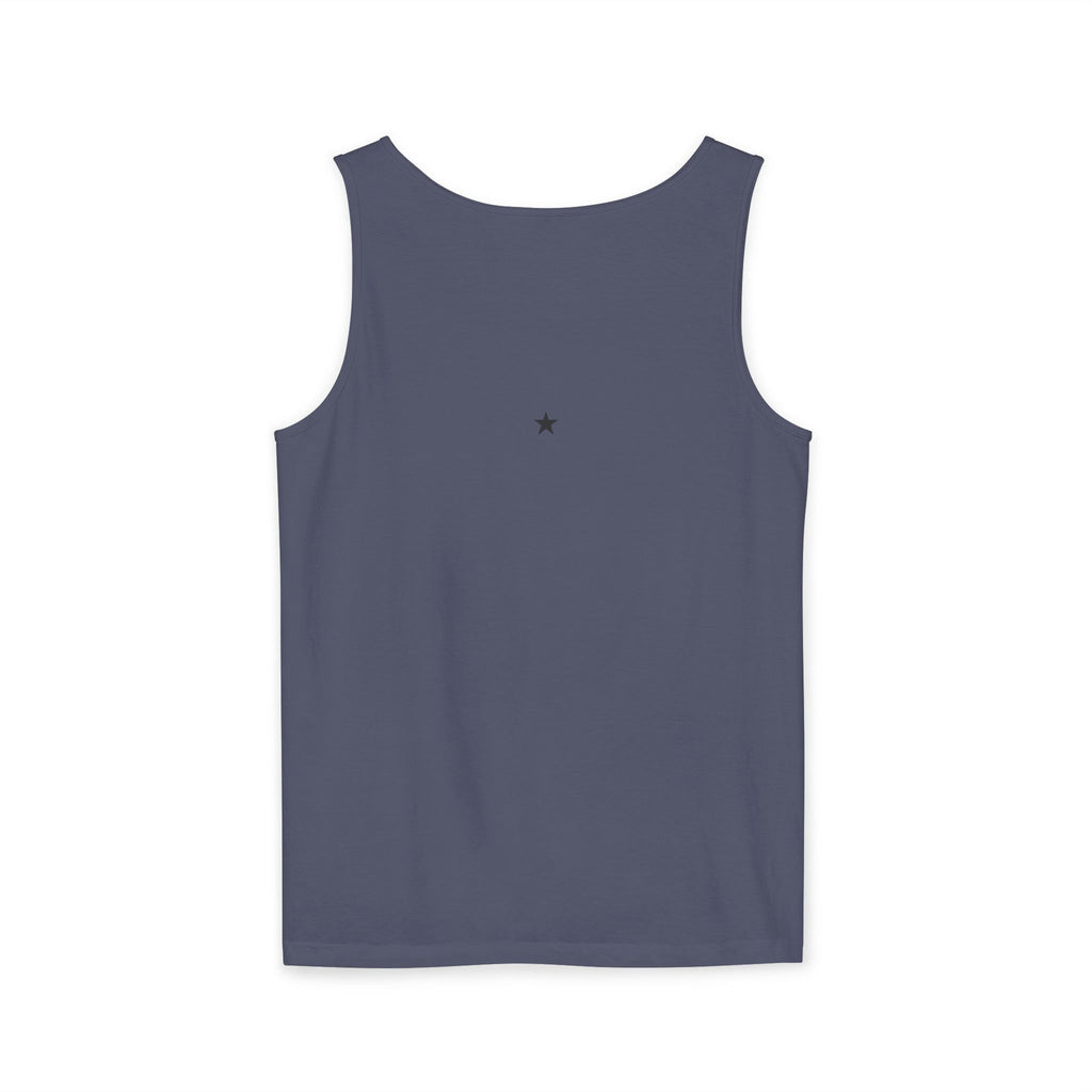 1st set of colors ALL STARS Flag Tank Top — Distressed Cross & Stars Patriotic Tank