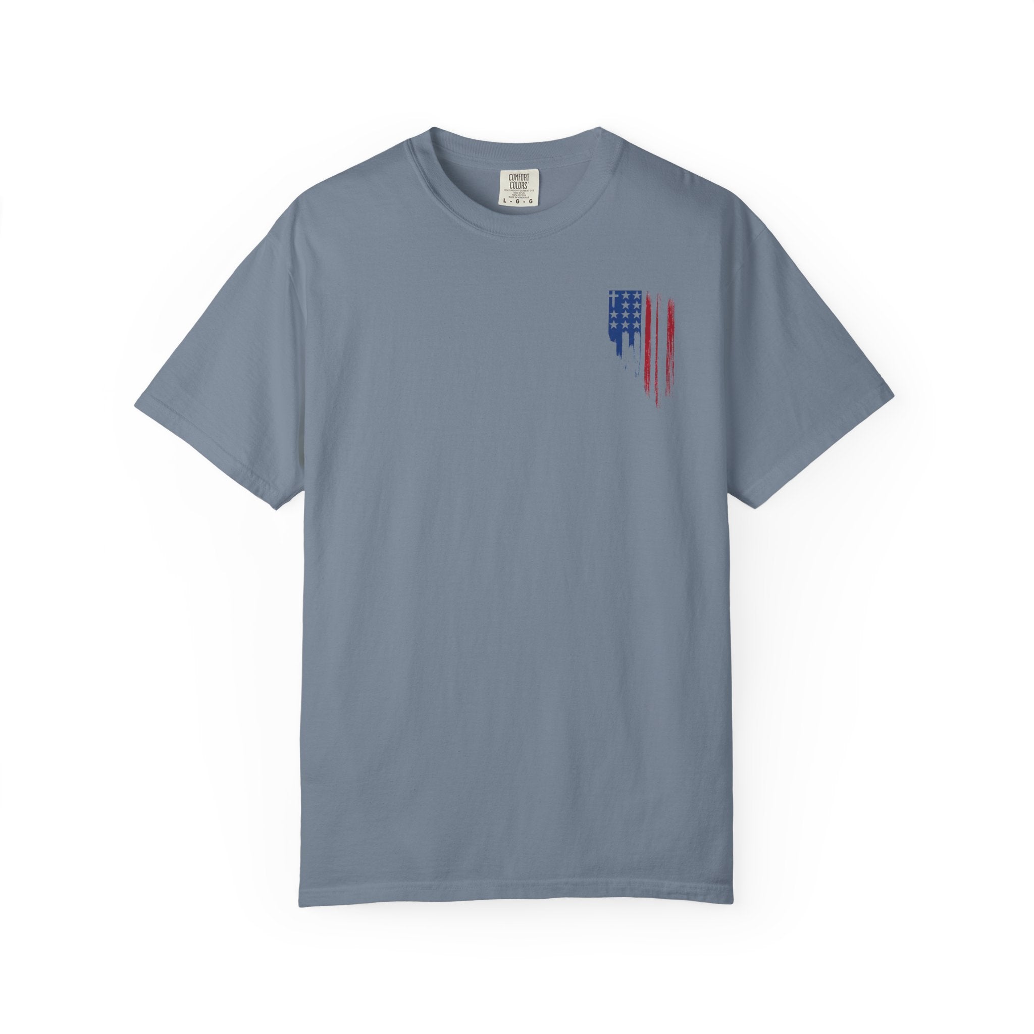 All Stars & God American Flag T-Shirt — ASG Patriotic Graphic Tee