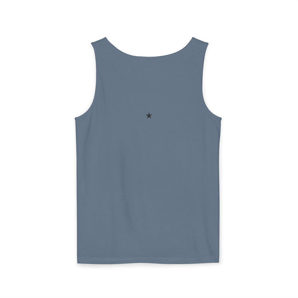 1st set of colors ALL STARS Flag Tank Top — Distressed Cross & Stars Patriotic Tank