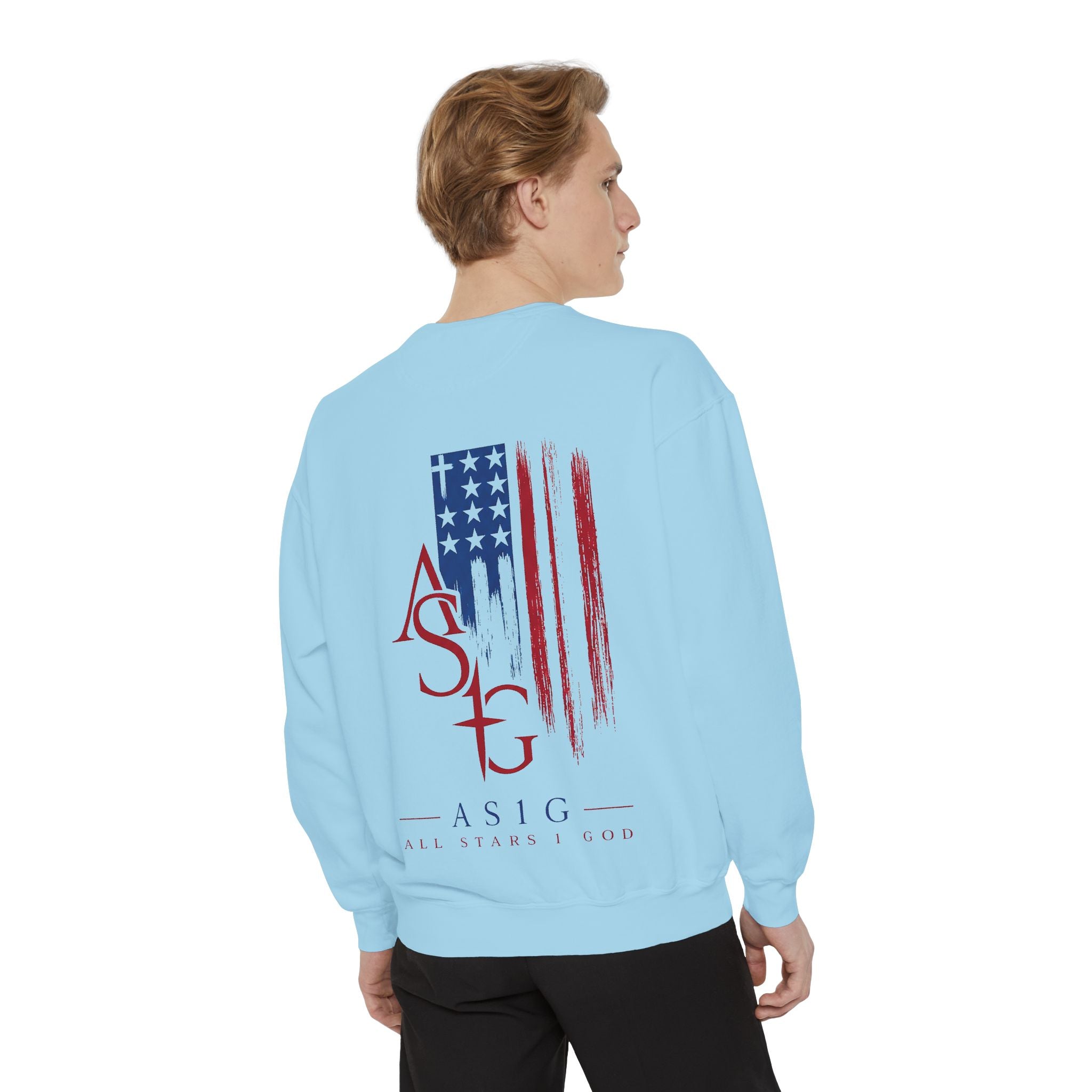 Unisex Garment-Dyed Sweatshirt